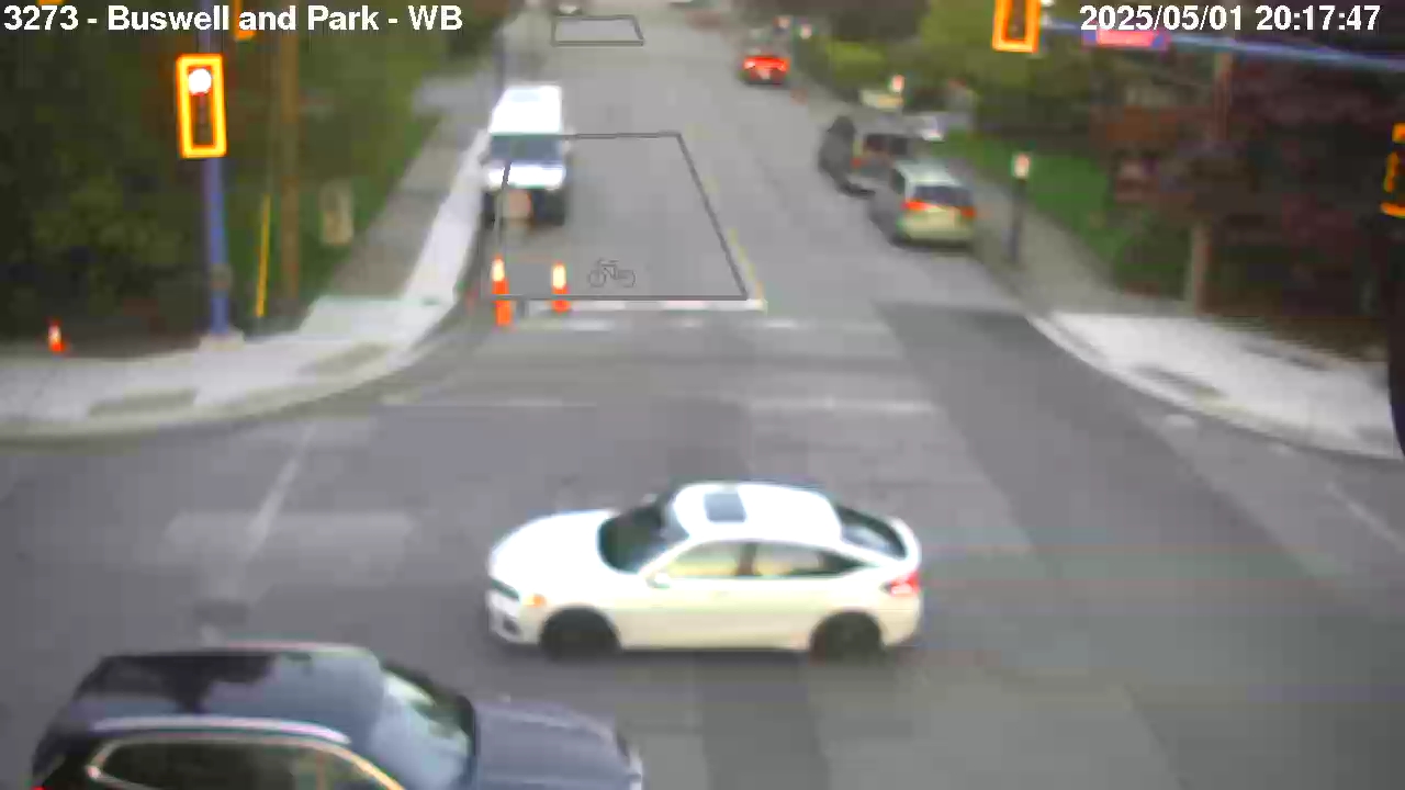 Live Camera Image: Buswell Street at Park Road Westbound