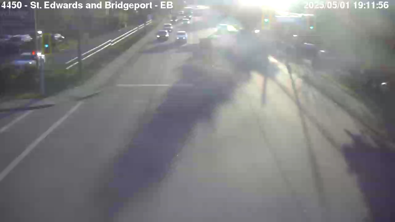 Live Camera Image: St. Edwards Drive at Bridgeport Road Eastbound