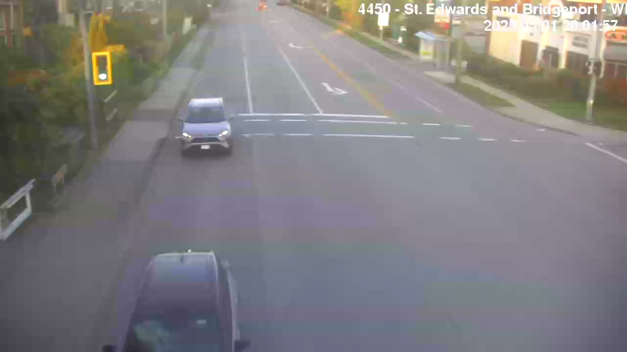 Live Camera Image: St. Edwards Drive at Bridgeport Road Westbound