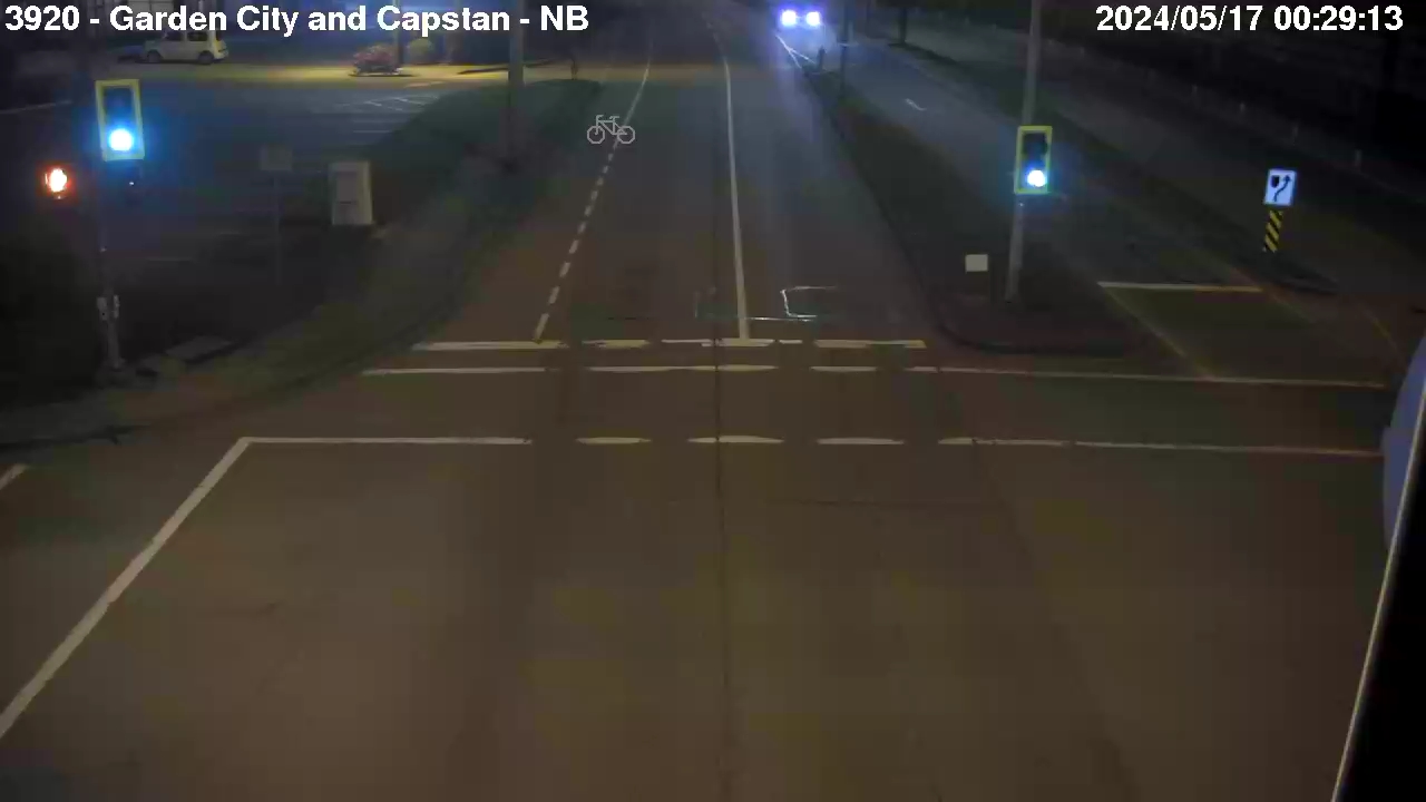 Live Camera Image: Garden City Road at Capstan Way Northbound