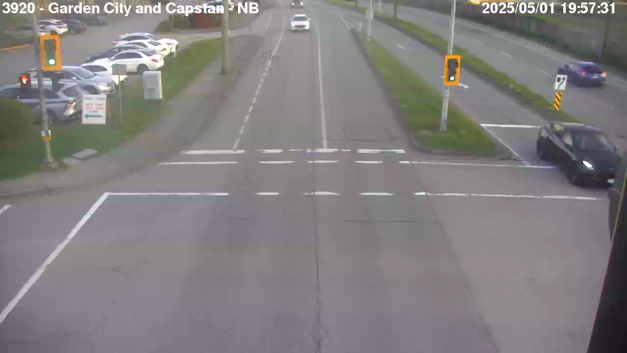 Live Camera Image: Garden City Road at Capstan Way Northbound