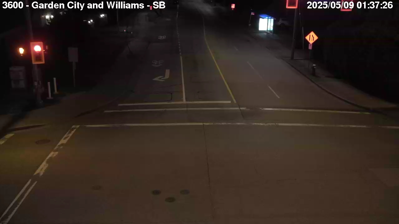 Live Camera Image: Garden City Road at Williams Road