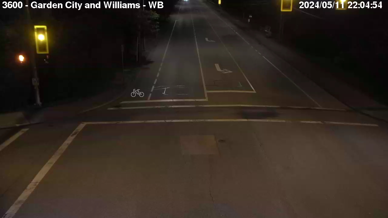 Live Camera Image: Garden City Road at Williams Road