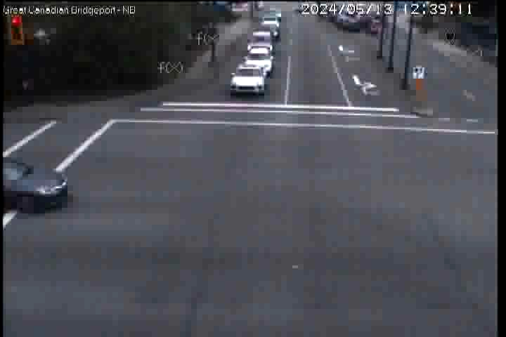 Live Camera Image: Great Canadian Way at Bridgeport Road Northbound
