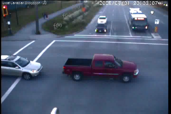 Live Camera Image: Great Canadian Way at Bridgeport Road Southbound