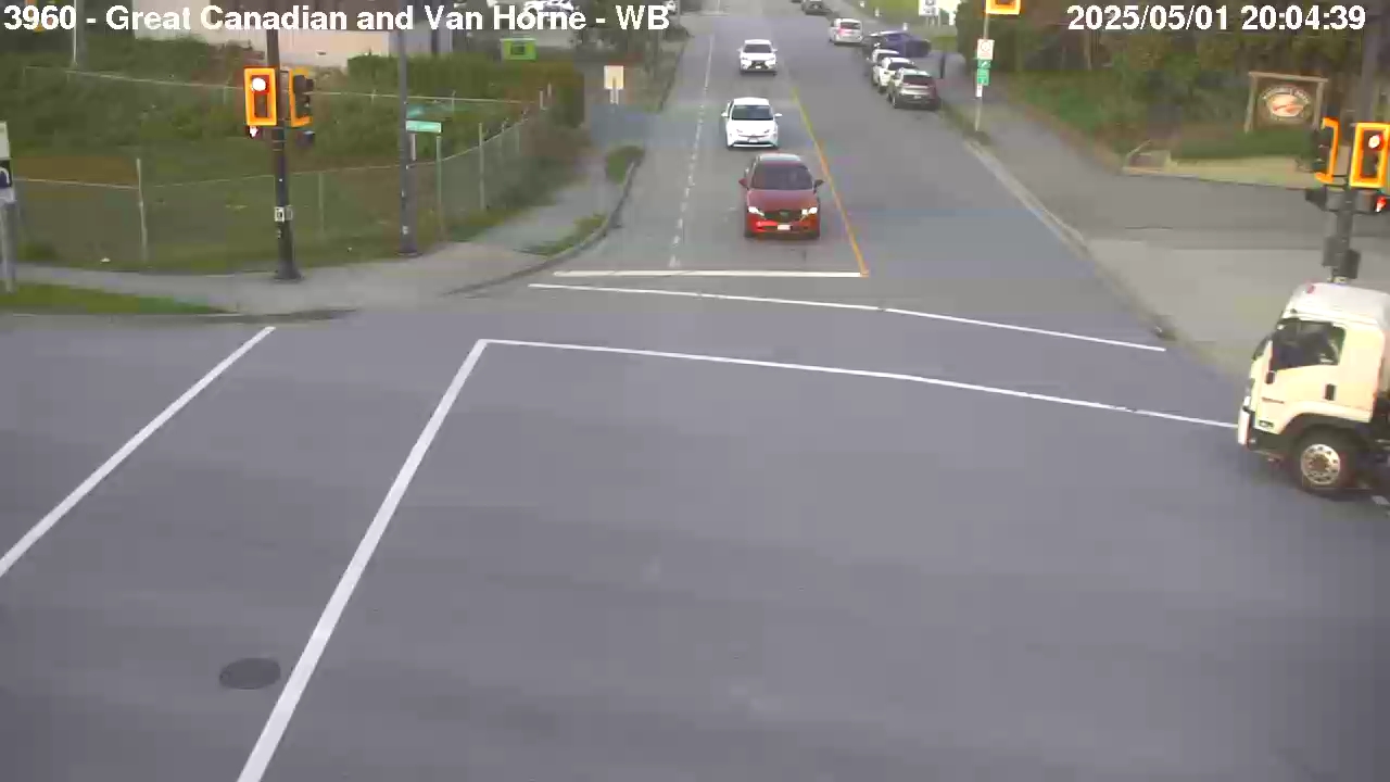 Live Camera Image: Great Canadian Way at Van Horne Way Westbound