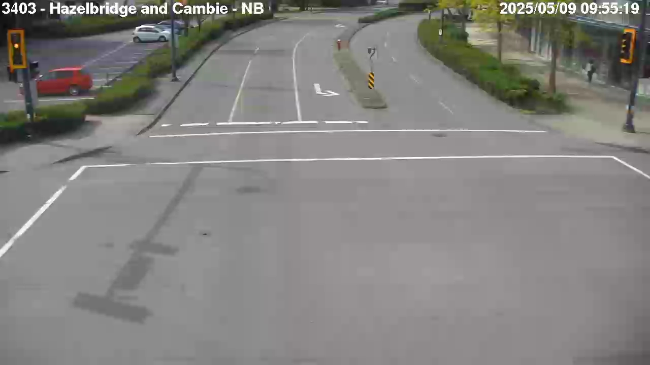 Live Camera Image: Hazelbridge Way at Cambie Road