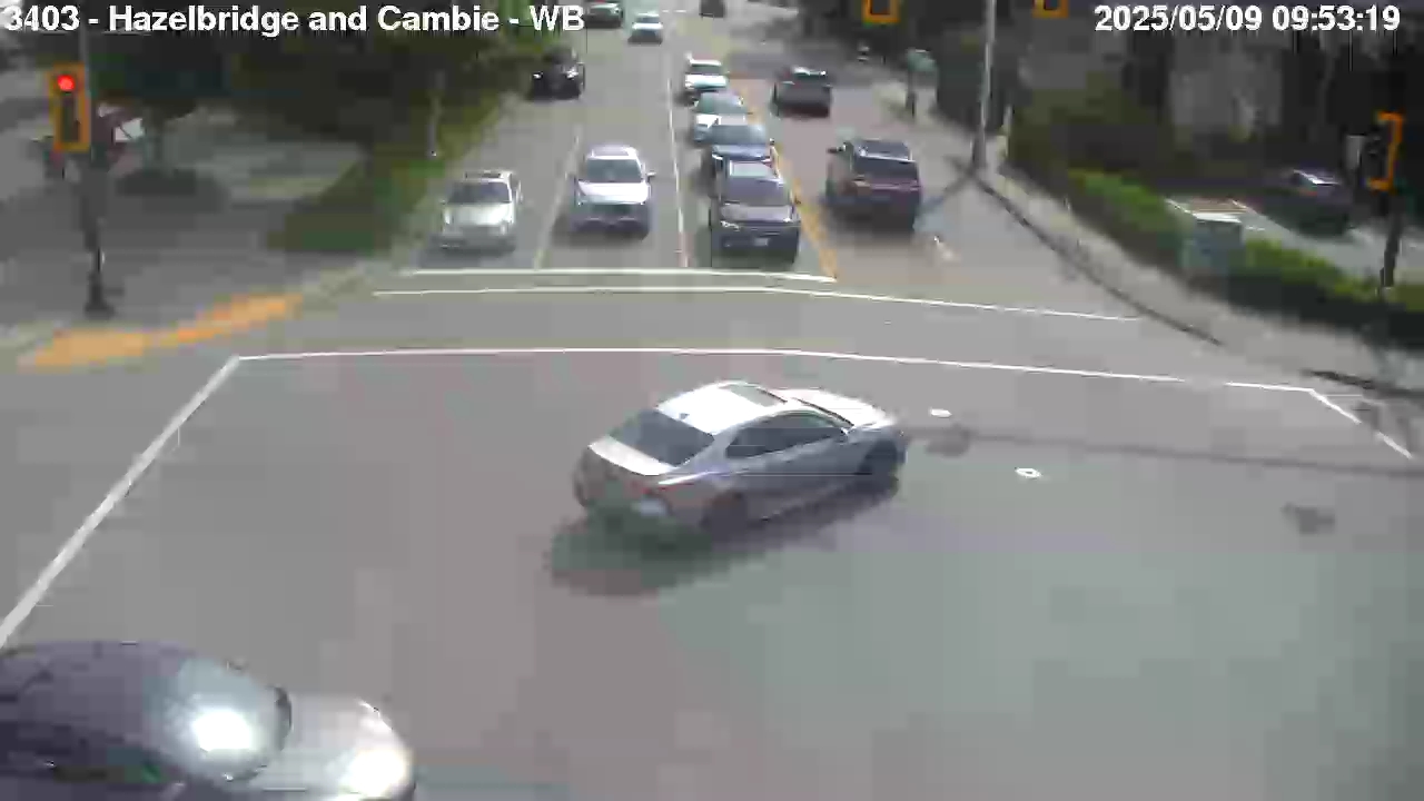 Live Camera Image: Hazelbridge Way at Cambie Road