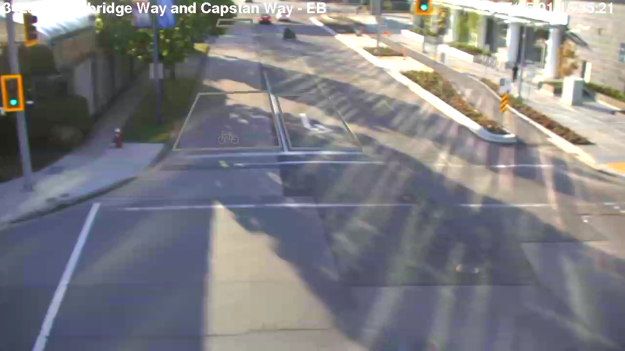 Live Camera Image: Hazelbridge Way at Capstan Way Eastbound