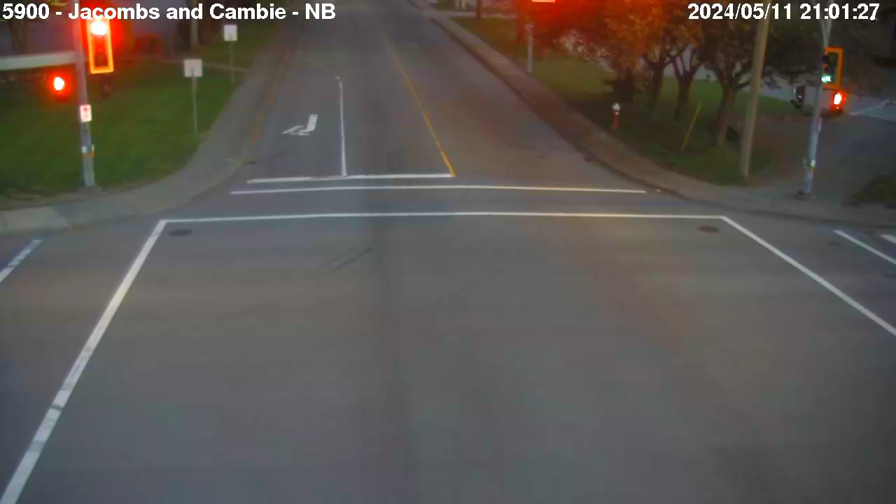Live Camera Image: Jacombs Road at Cambie Road Northbound