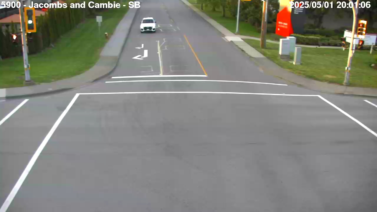 Live Camera Image: Jacombs Road at Cambie Road Southbound