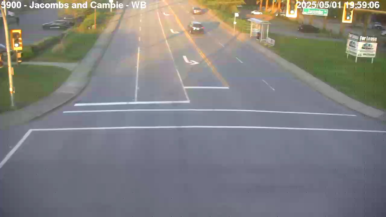 Live Camera Image: Jacombs Road at Cambie Road Westbound