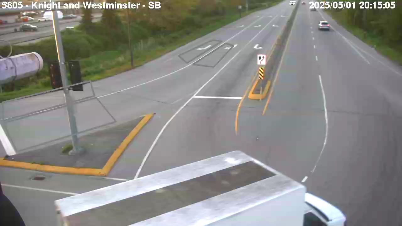 Live Camera Image: Knight Street at Westminster Highway Southbound