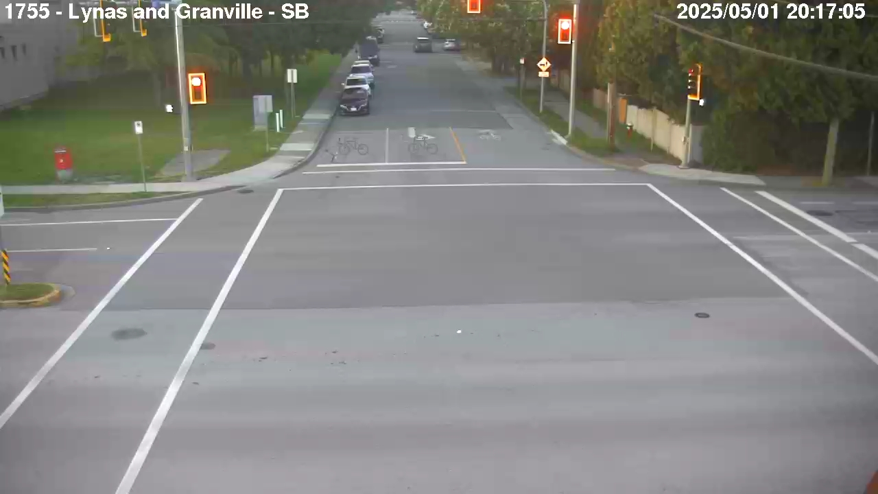 Live Camera Image: Lynas Lane at Granville Avenue Southbound