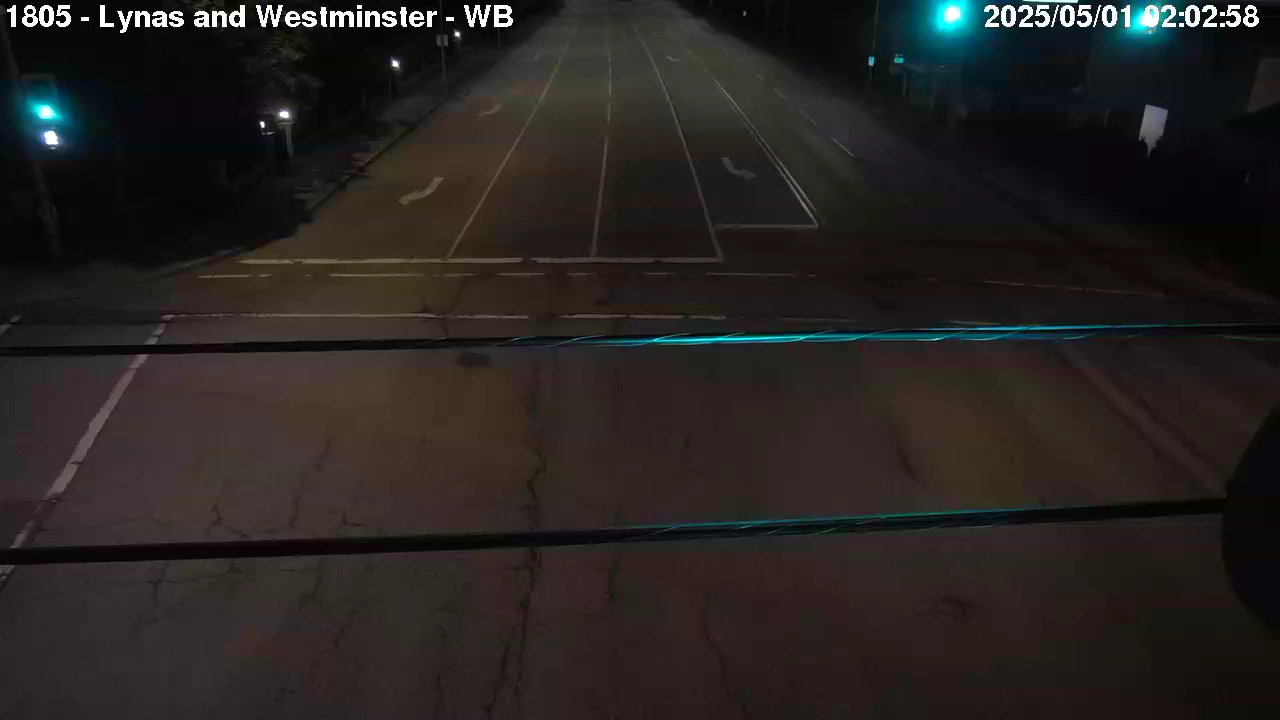 Live Camera Image: Lynas Lane at Westminster Highway Westbound