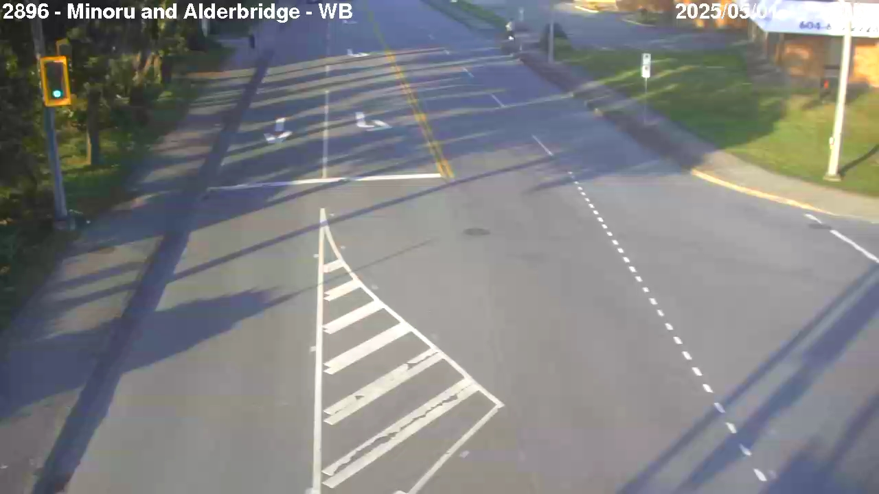 Live Camera Image: Minoru Boulevard at Alderbridge Way Westbound