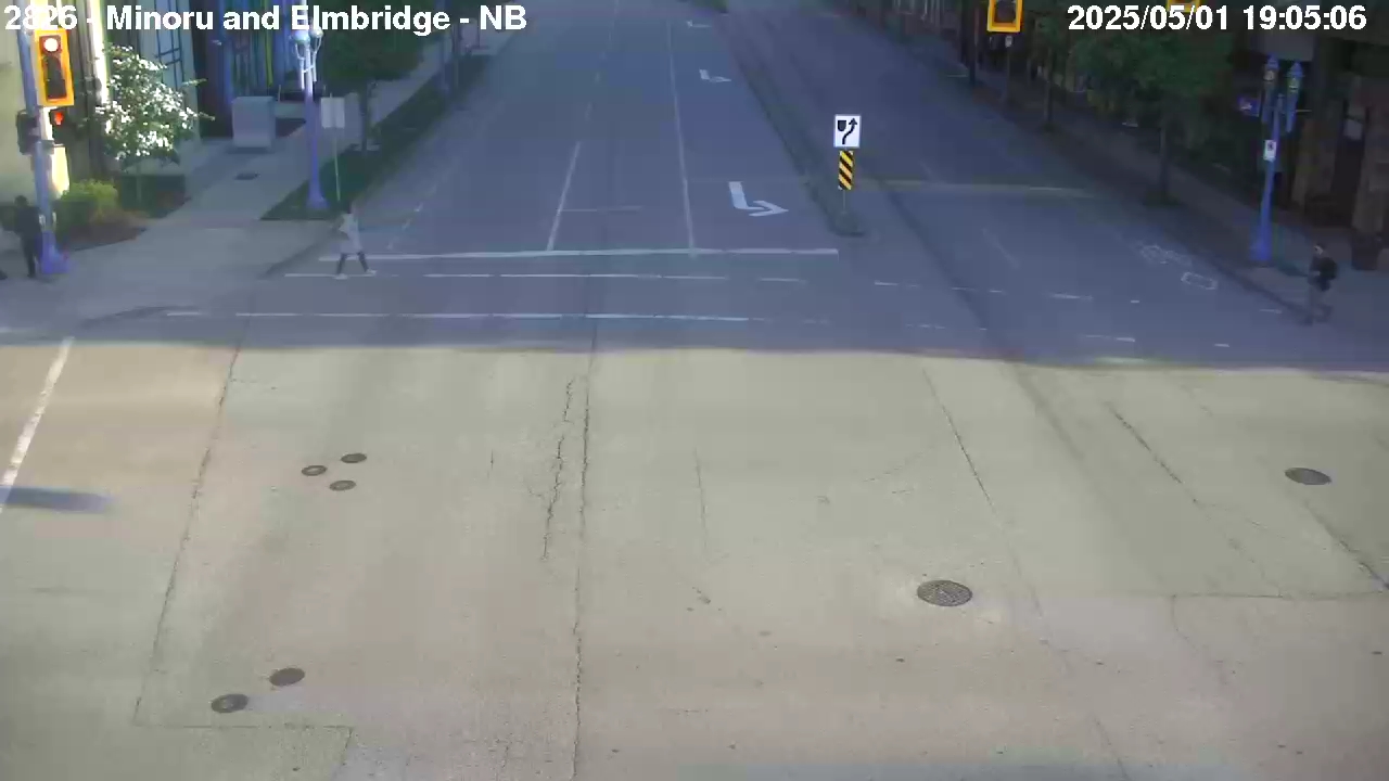 Live Camera Image: Minoru Boulevard at Elmbridge Way / Ackroyd Road Northbound