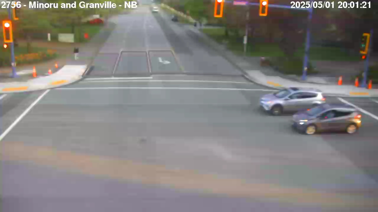 Live Camera Image: Minoru Boulevard at Granville Avenue Northbound