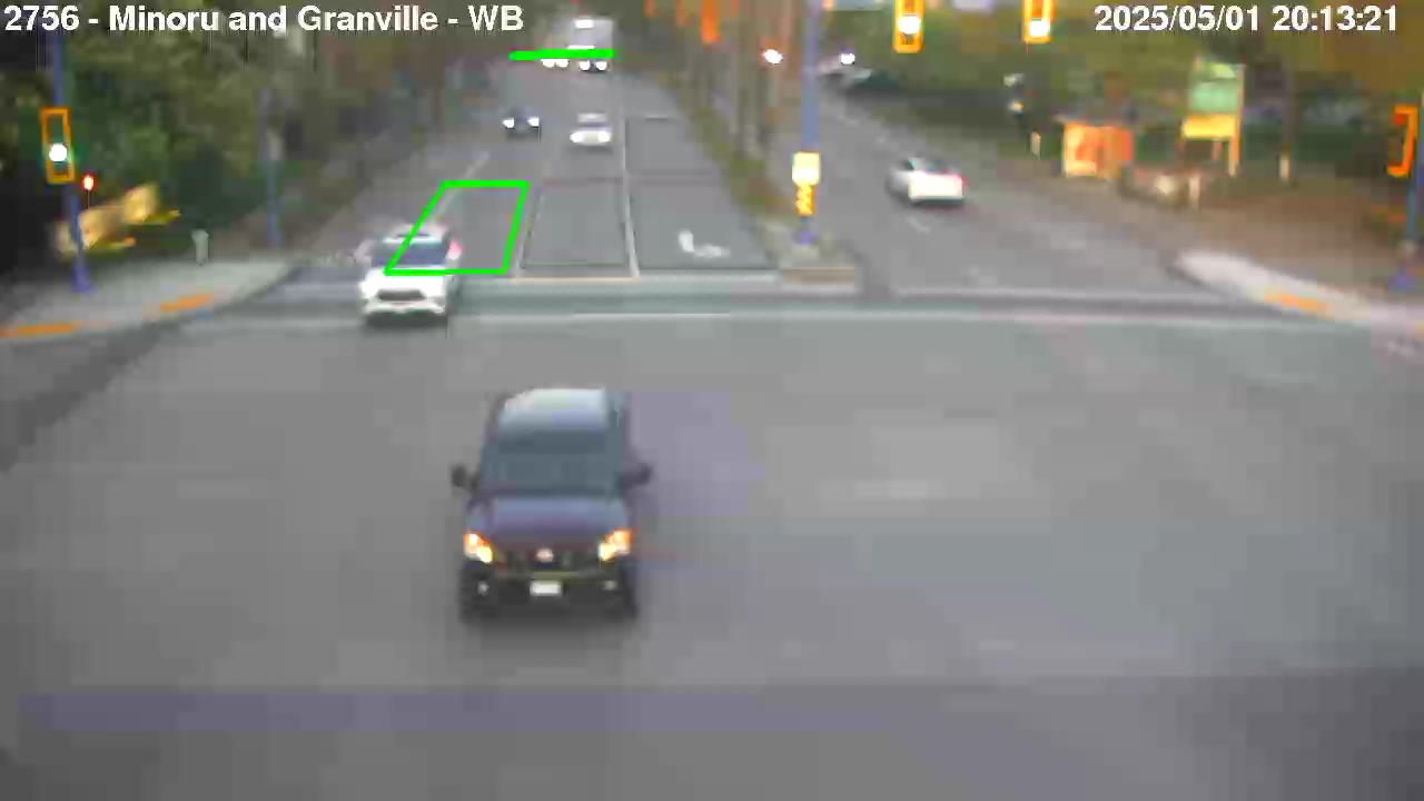 Live Camera Image: Minoru Boulevard at Granville Avenue Westbound