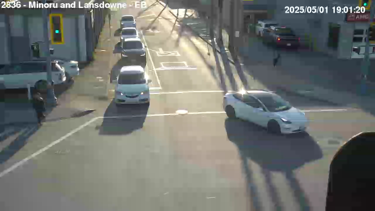 Live Camera Image: Minoru Boulevard at Lansdowne Road Eastbound