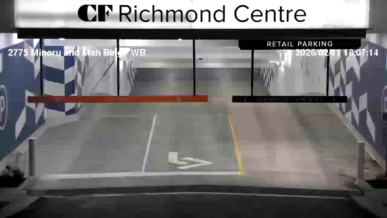 Live Camera Image: Minoru Boulevard at Mah Bing Street Westbound