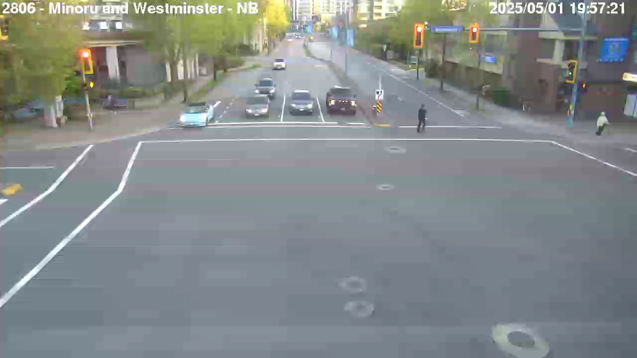 Live Camera Image: Minoru Boulevard at Westminster Highway Northbound