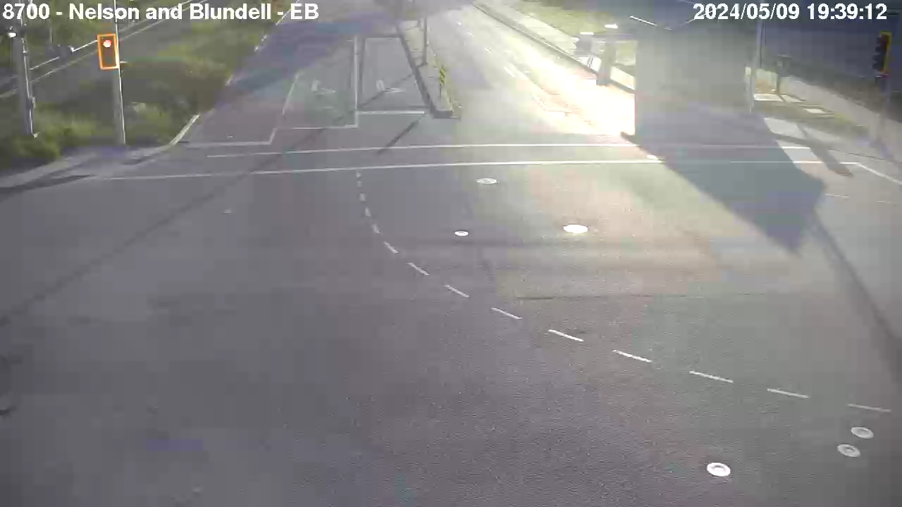 Live Camera Image: Nelson Road at Blundell Road Eastbound