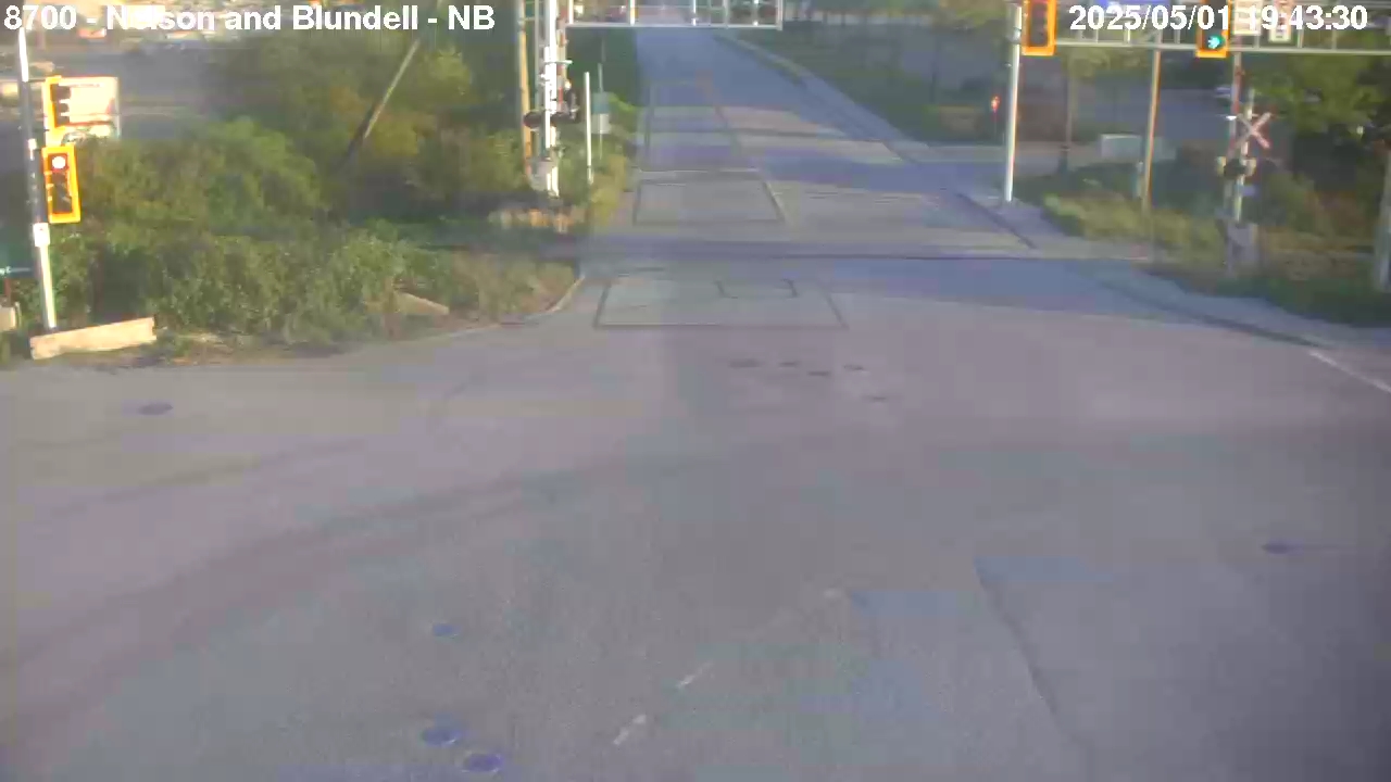 Live Camera Image: Nelson Road at Blundell Road Northbound