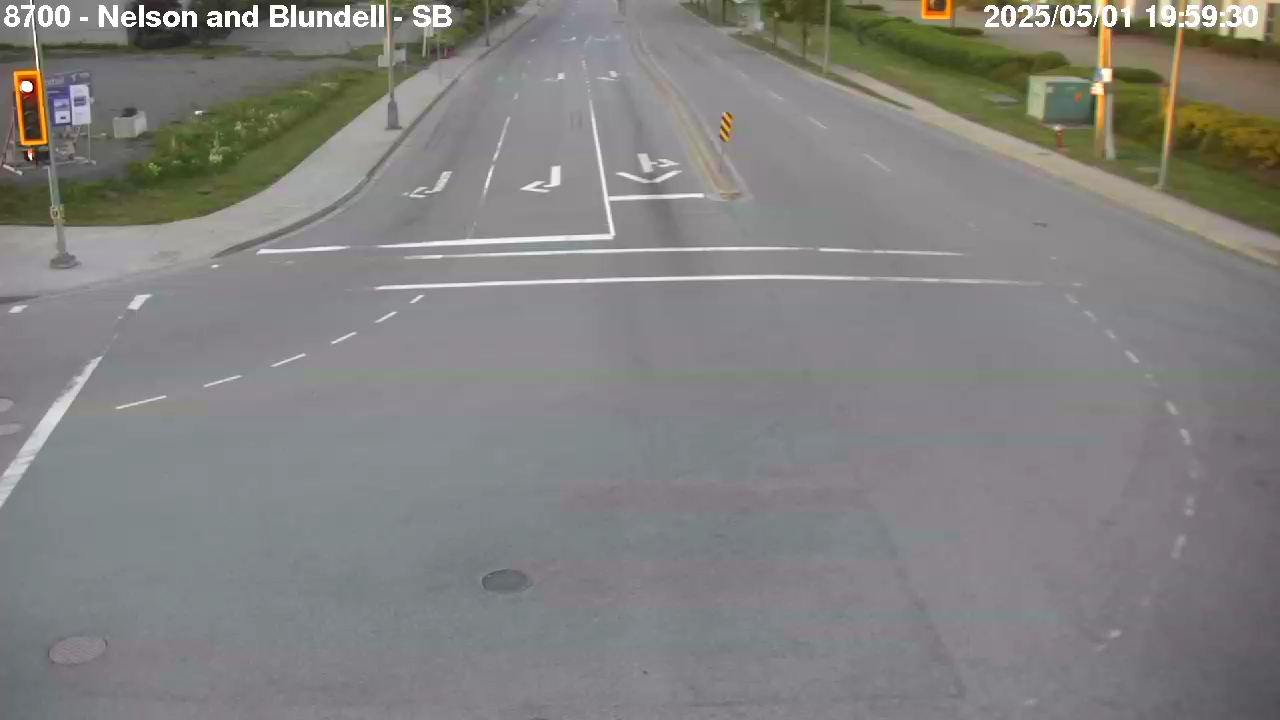 Live Camera Image: Nelson Road at Blundell Road Southbound