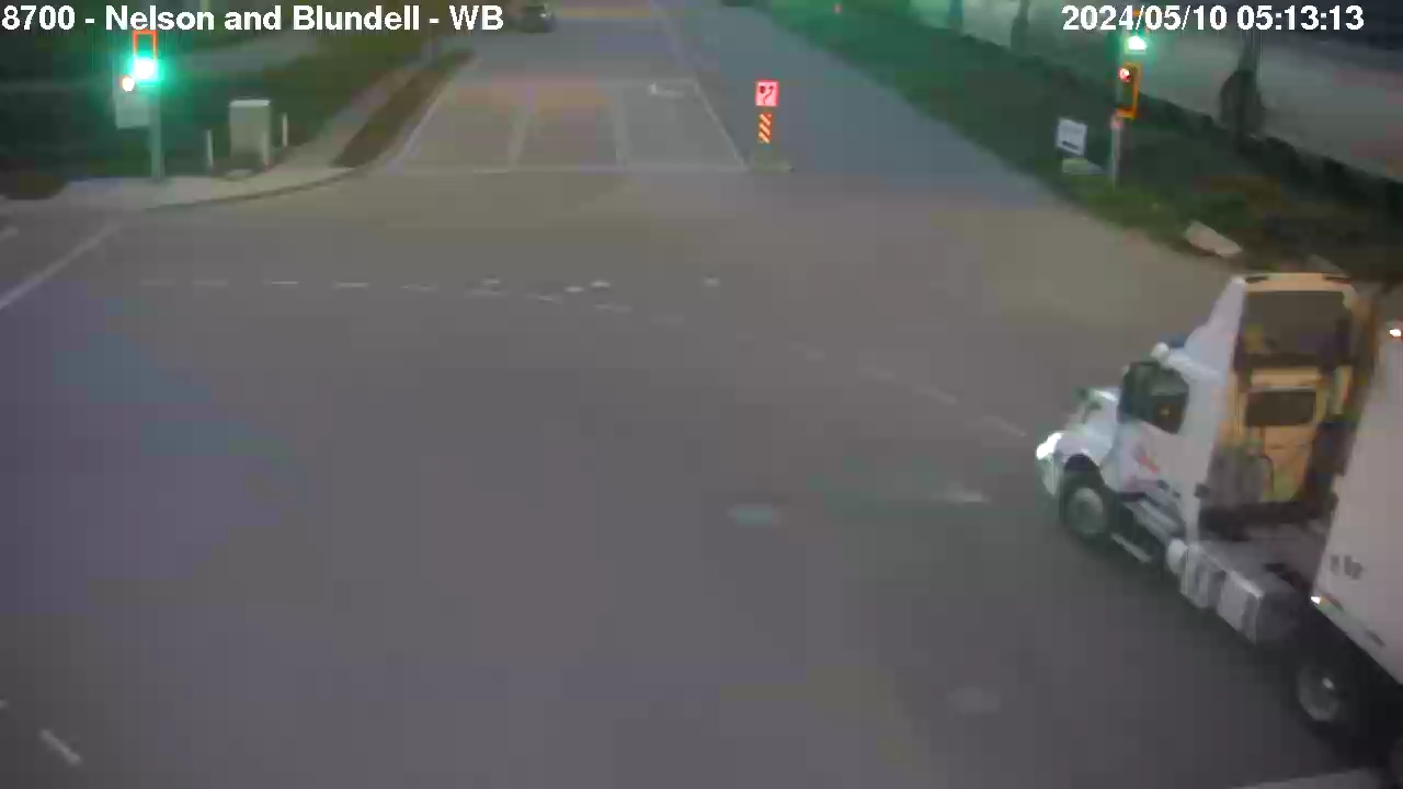 Live Camera Image: Nelson Road at Blundell Road Westbound
