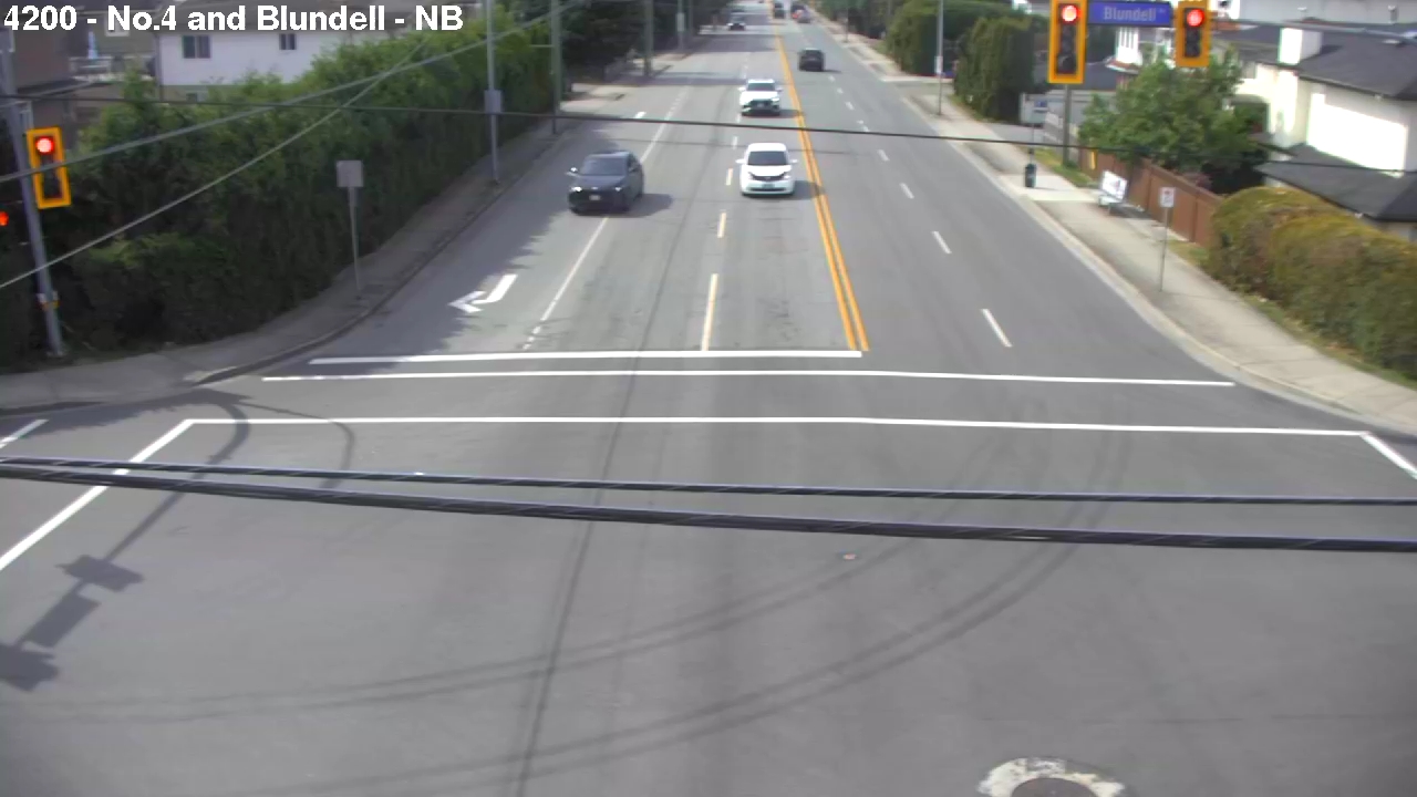 Live Camera Image: No. 4 Road at Blundell Road Northbound