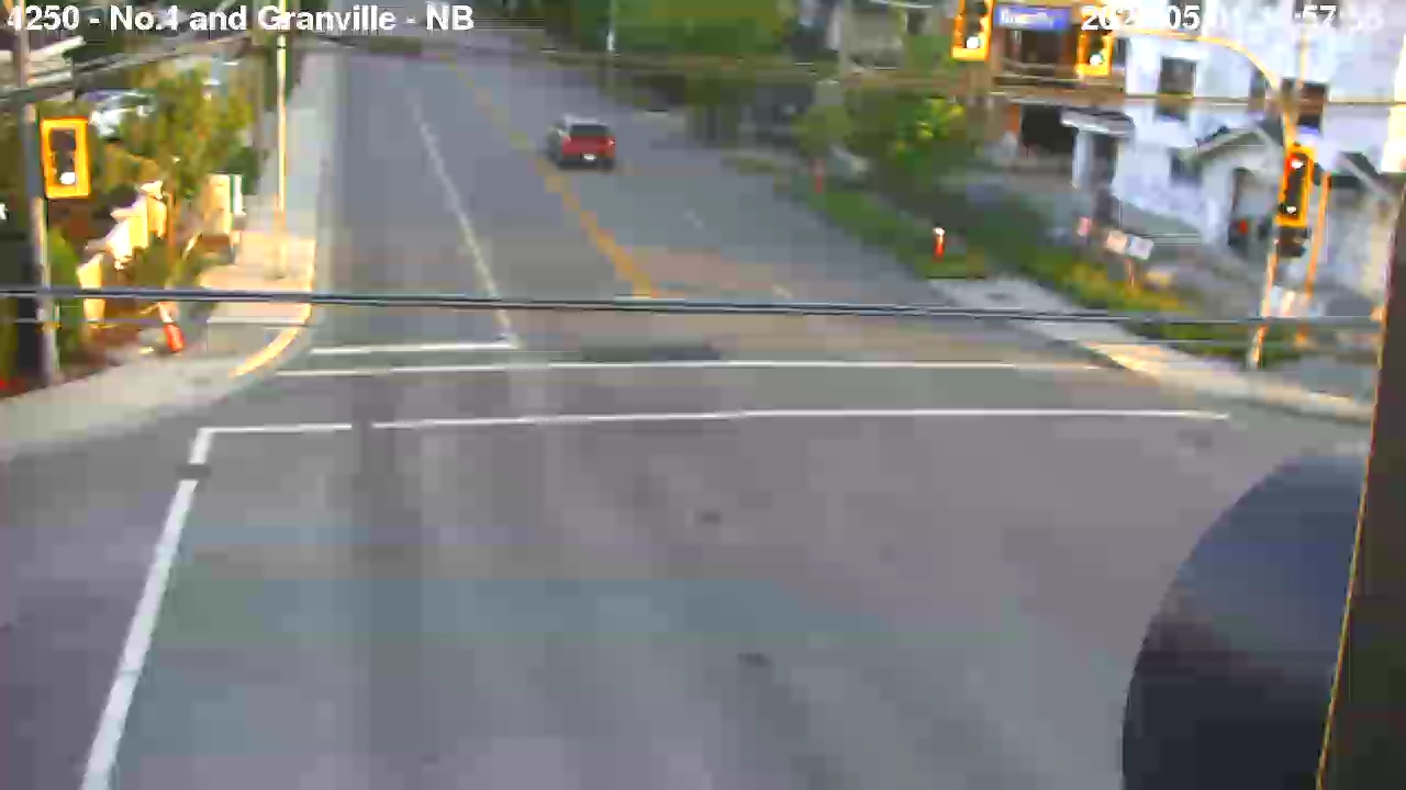 Live Camera Image: No. 4 Road at Granville Avenue Northbound
