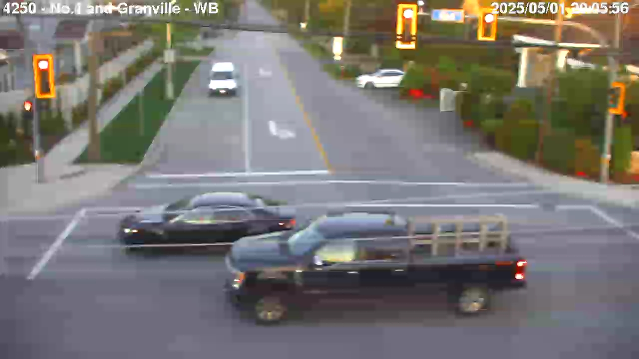 Live Camera Image: No. 4 Road at Granville Avenue Westbound