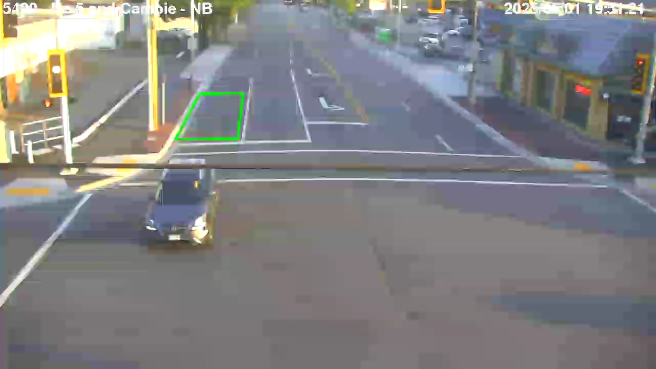 Live Camera Image: No. 5 Road at Cambie Road Northbound