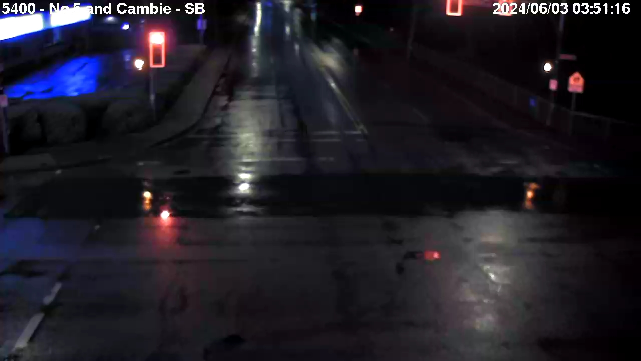 Live Camera Image: No. 5 Road at Cambie Road Southbound