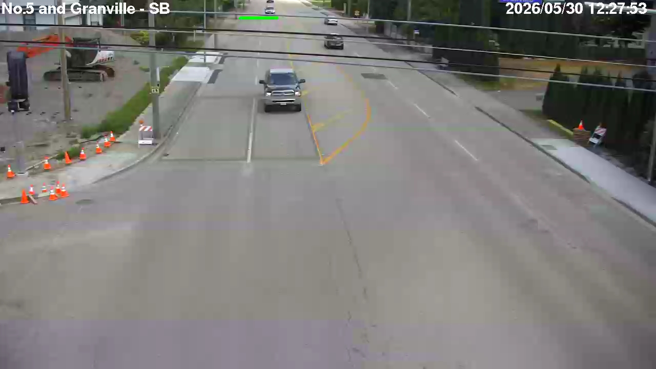 Live Camera Image: No. 5 Road at Granville Avenue Eastbound