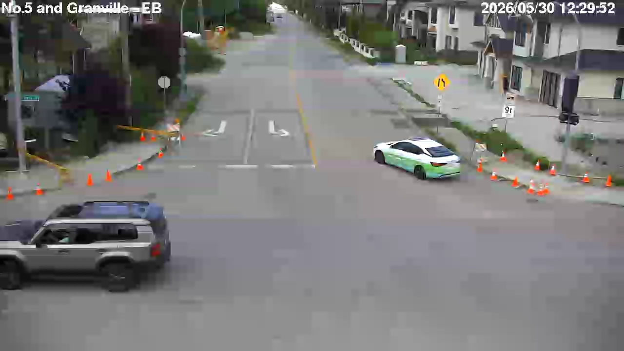 Live Camera Image: No. 5 Road at Granville Avenue Northbound