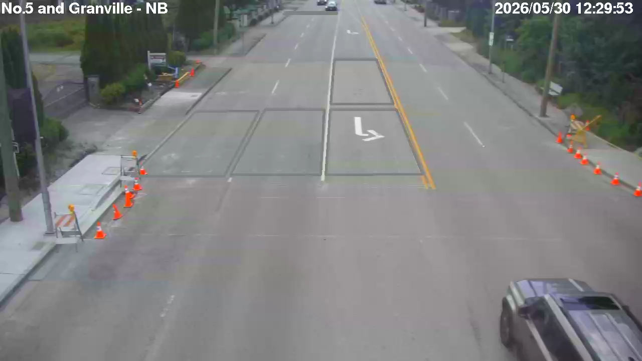 Live Camera Image: No. 5 Road at Granville Avenue Southbound