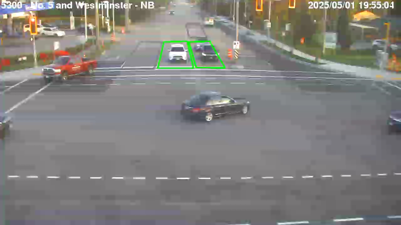 Live Camera Image: No. 5 Road at Westminster Highway Northbound