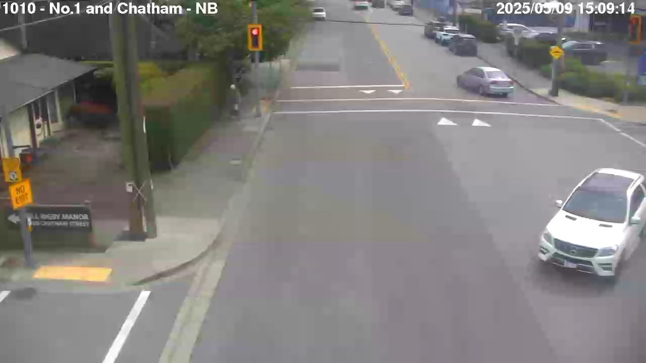 Live Camera Image: No. 1 Road at Chatham Street Northbound