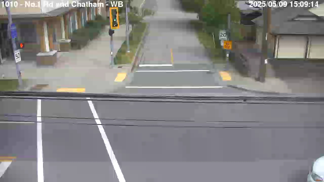 Live Camera Image: No. 1 Road at Chatham Street Westbound