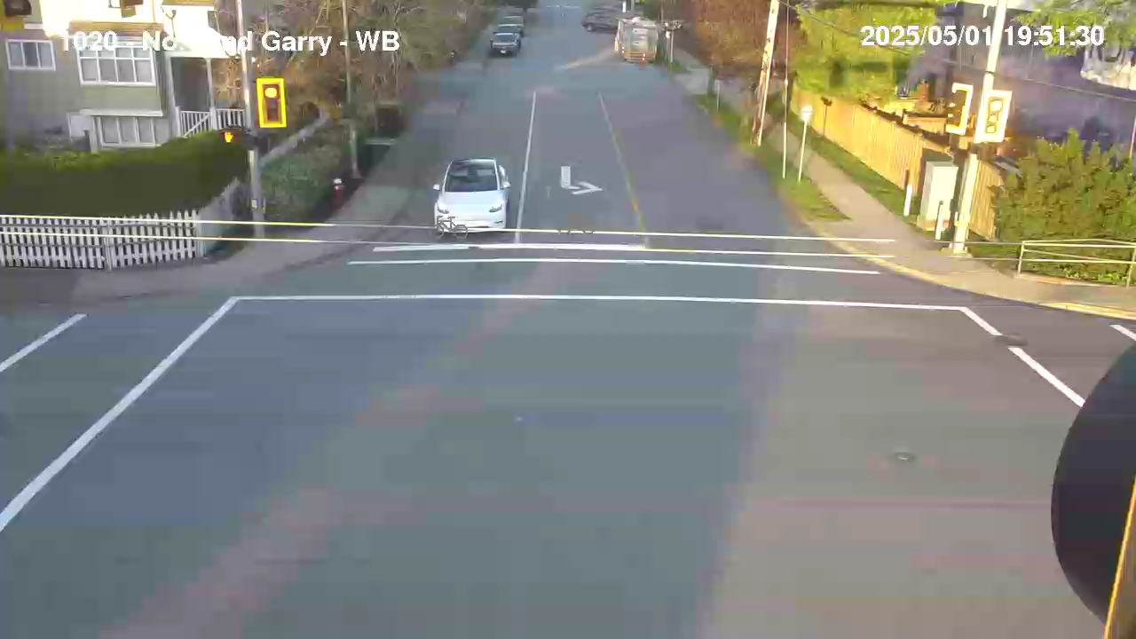 Live Camera Image: No. 1 Road at Garry Street Westbound