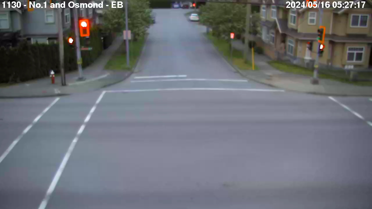 Live Camera Image: No. 1 Road at Osmond Avenue Eastbound