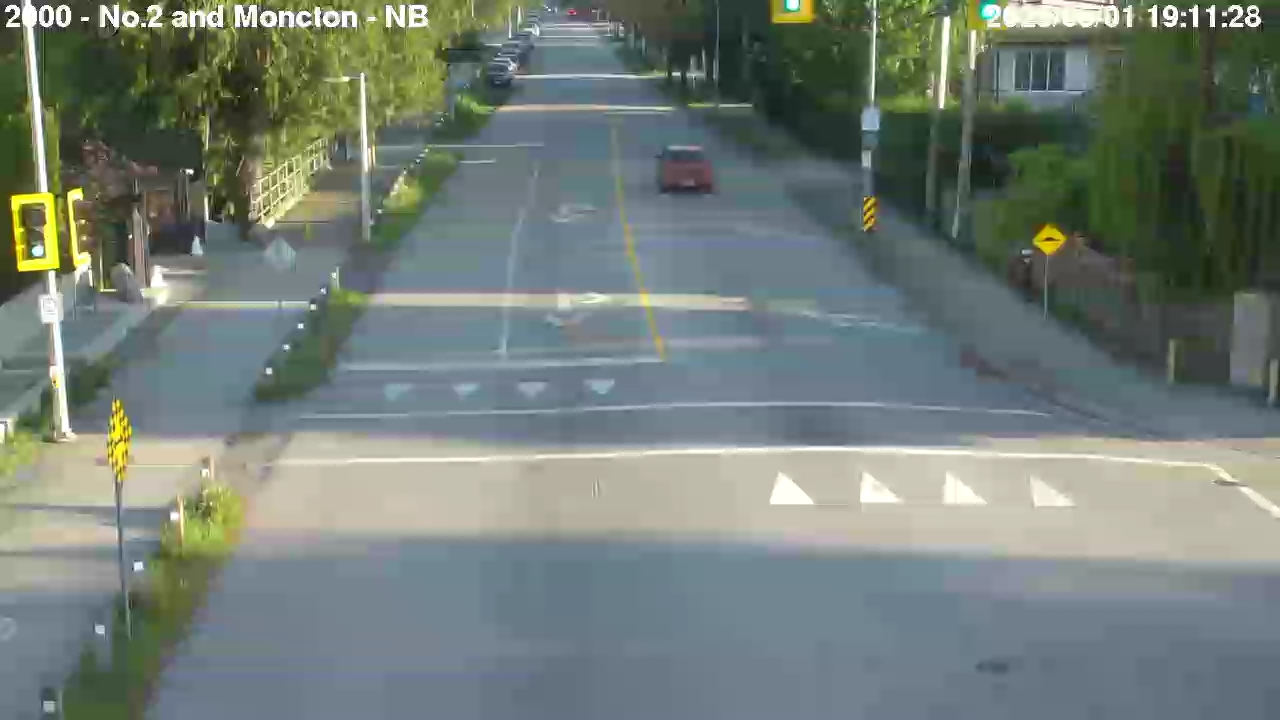 Live Camera Image: No. 2 Road at Moncton Street Northbound