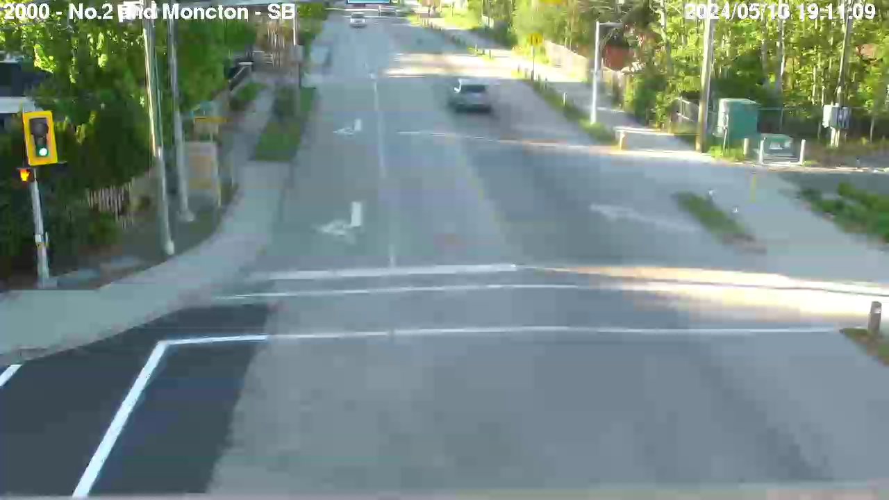 Live Camera Image: No. 2 Road at Moncton Street Southbound