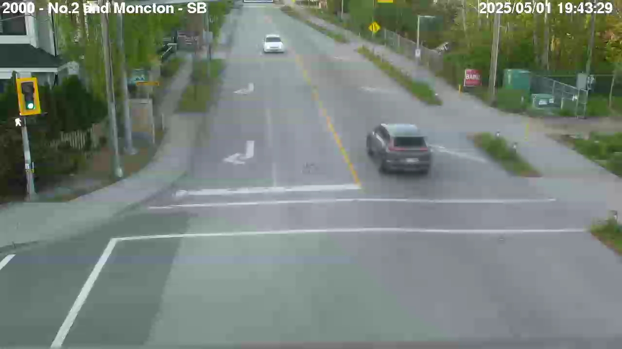 Live Camera Image: No. 2 Road at Moncton Street Southbound