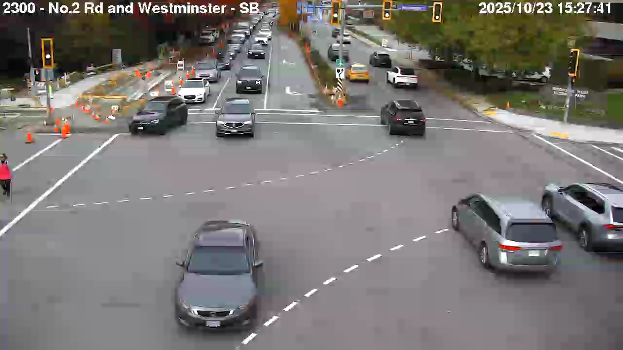 Live Camera Image: No. 2 Road at Westminster Highway Southbound