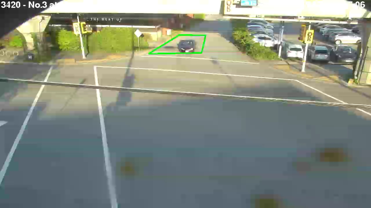 Live Camera Image: No. 3 Road at 3600 block