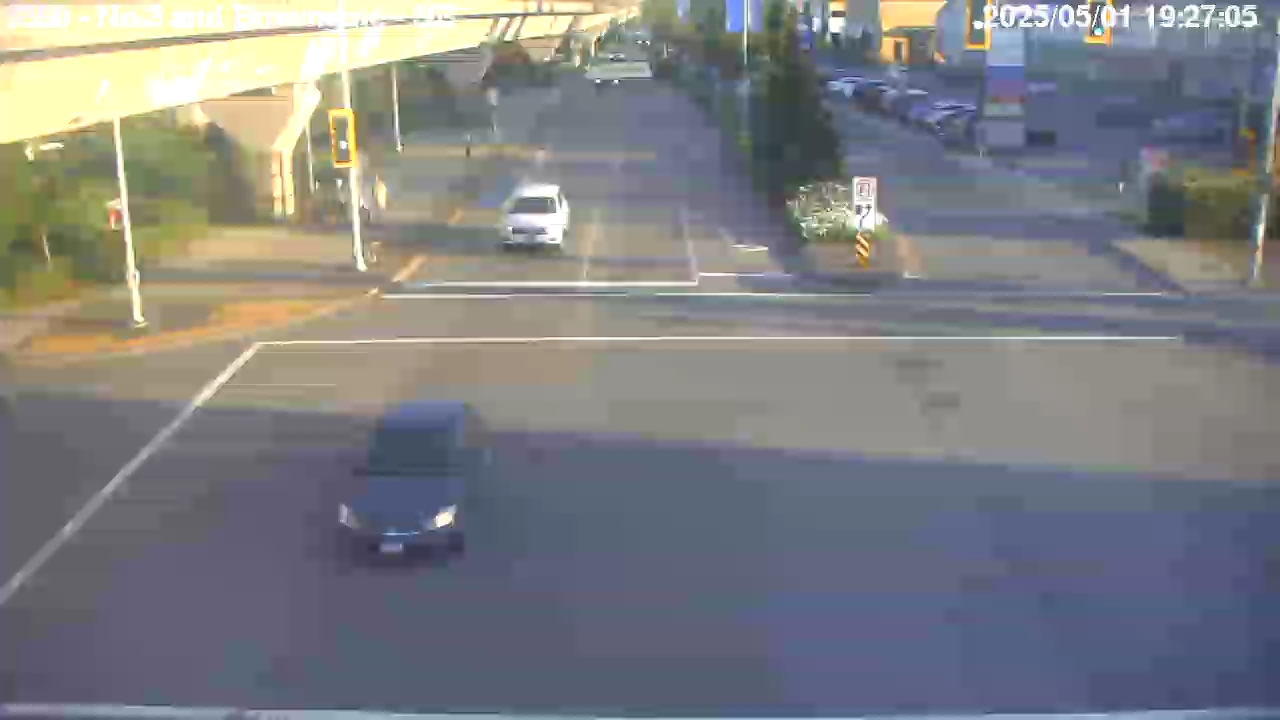 Live Camera Image: No. 3 Road at Browngate Road