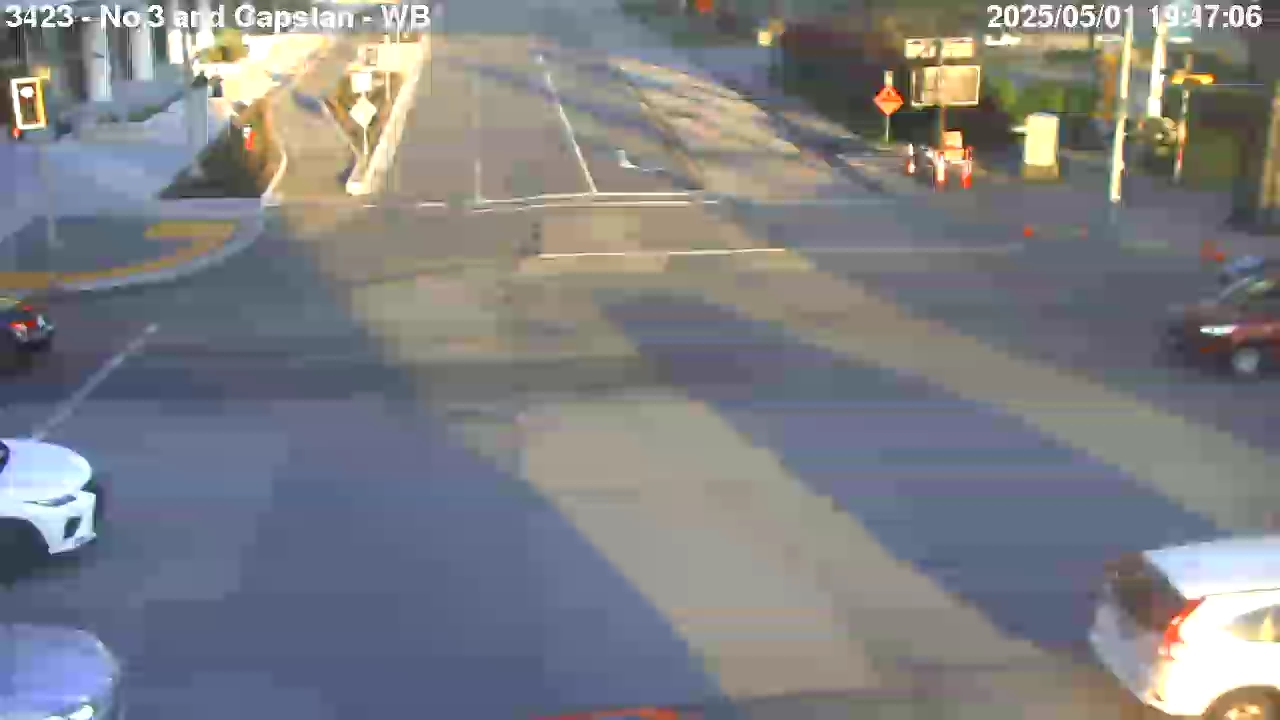 Live Camera Image: No. 3 Road at Capstan Way